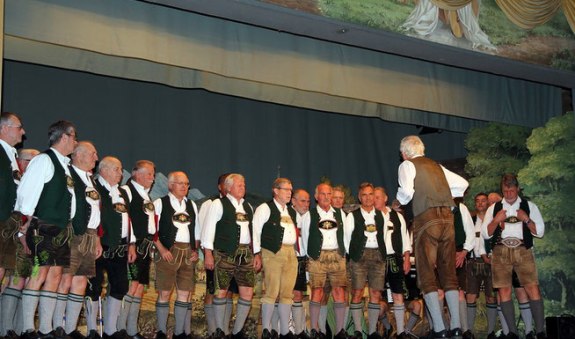 Schlierseer Alpenchor im Bauerntheater 09.09.