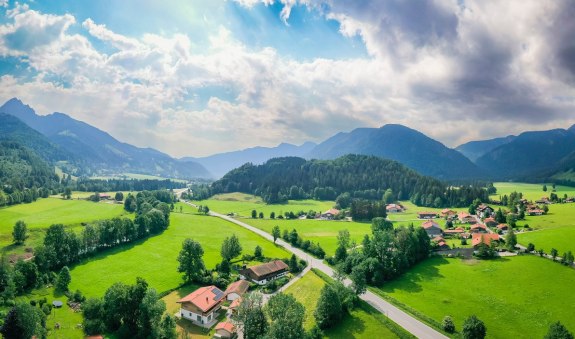 Luftbild Bayrischzell, © Alpenregion Tegernsee Schliersee
