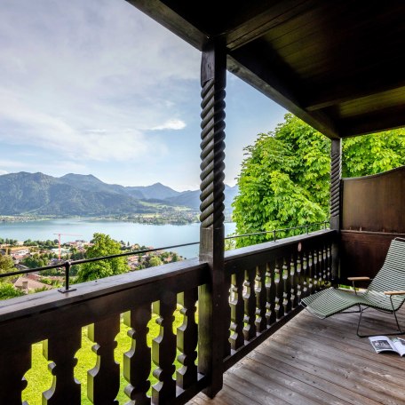 Hotel Der Westerhof Tegernsee - S&uuml;dbalkon mit Traumblick, &copy; Hotel Der Westerhof