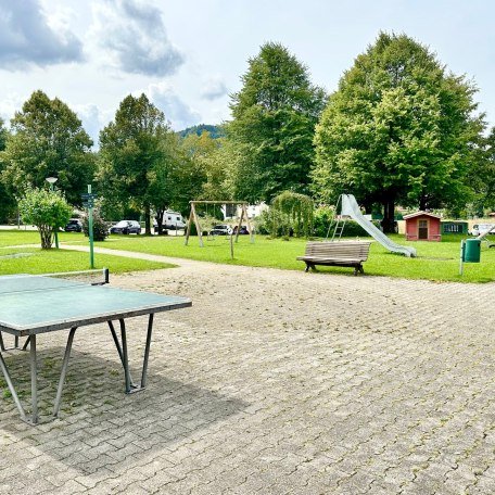 Spielplatz im Rückgebäude, © AlpenOase Schliersee