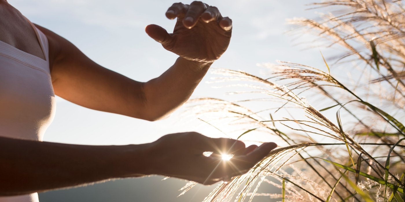 H&auml;nde und Licht