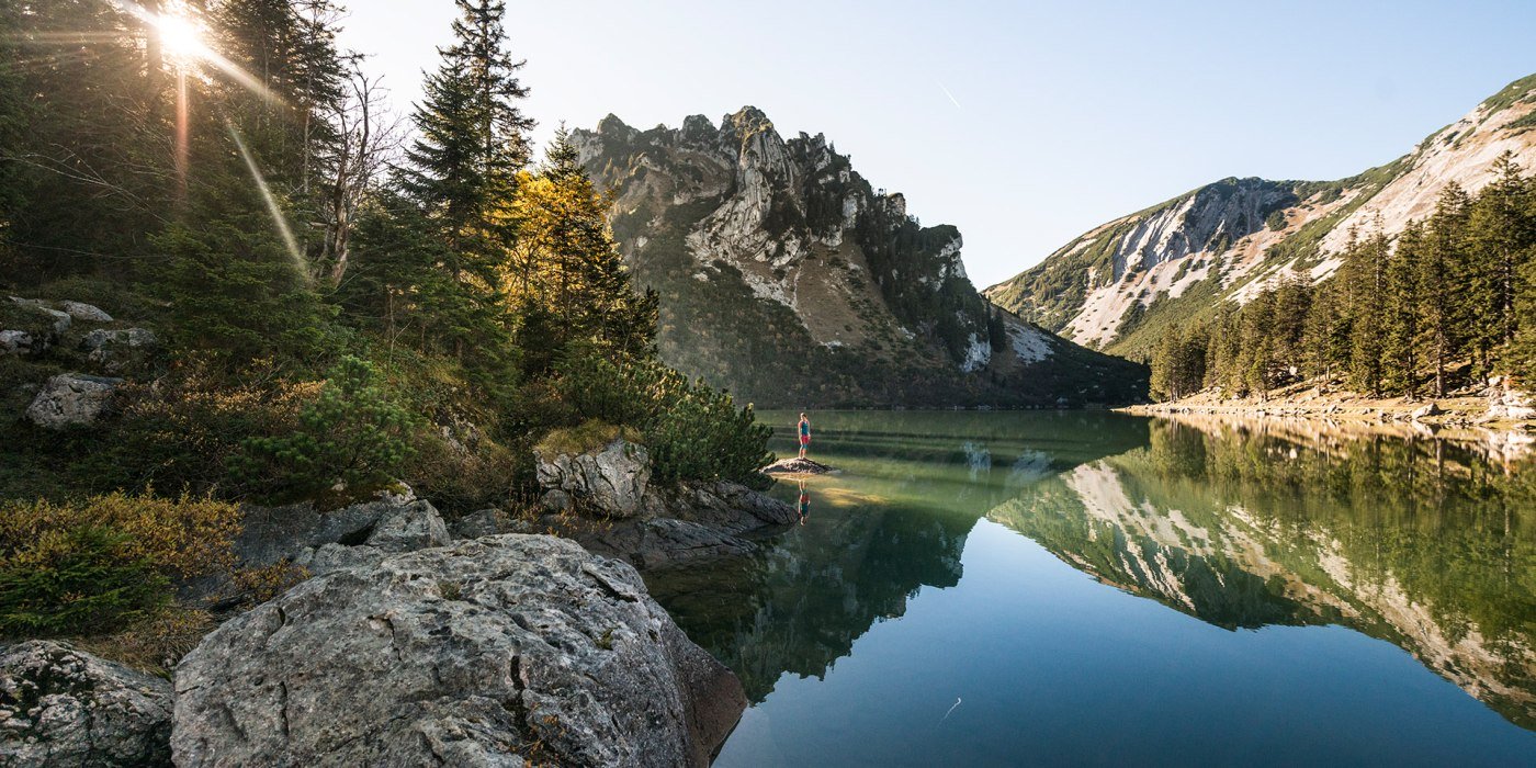 Wandern Soinsee, © Peter von Felbert