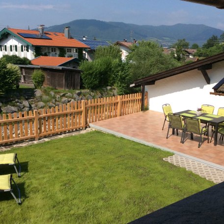 Blick auf die Terrasse, © im-web.de/ Tourist-Information Bad Wiessee
