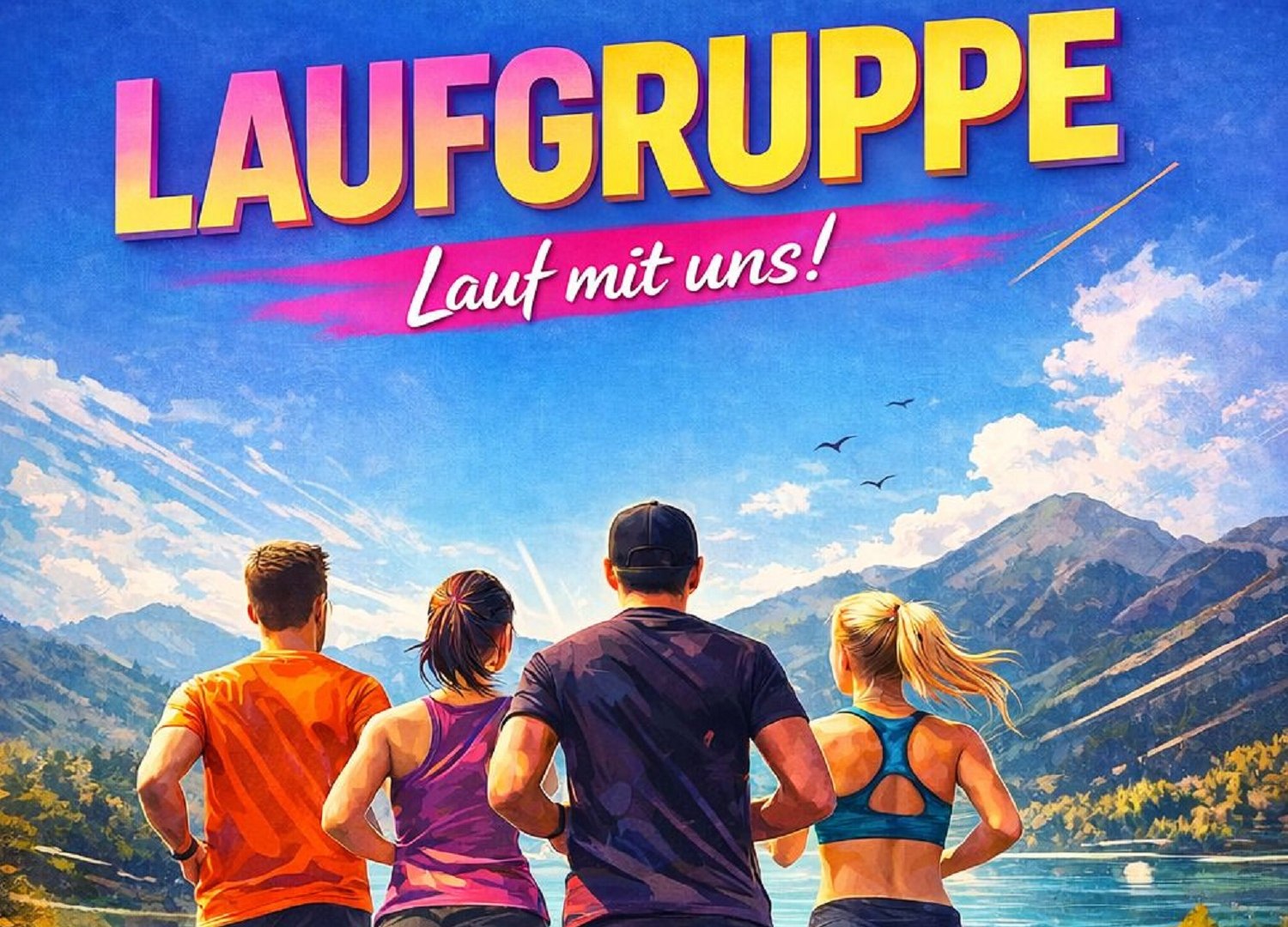 Lauftreff Anzeige KI, &copy; Florian Stiglmeier