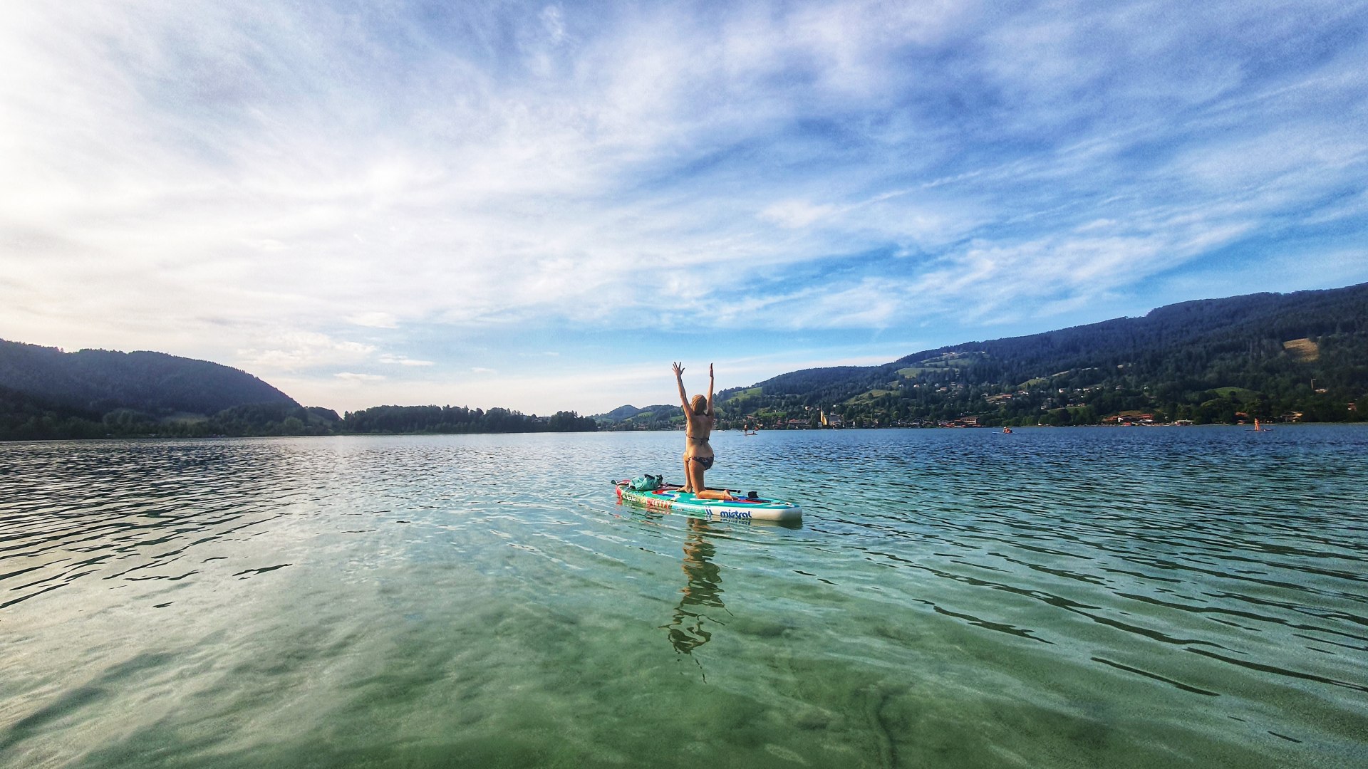 Yoga auf dem SUP