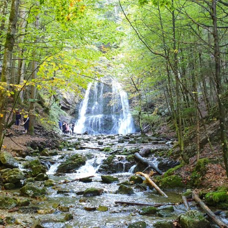 Josefstaler Wasserfälle (Kinderwagen taugliche Wanderung), © AlpenOase Schliersee