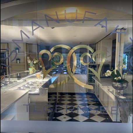 scheibeschriftzug, &copy; &copy; Eismanufaktur Tegernsee