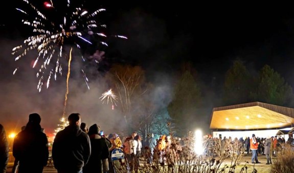 Silvesterfeier im Kurpark Schliersee