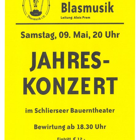 Jahreskonzert Schlierseer Blasmusik