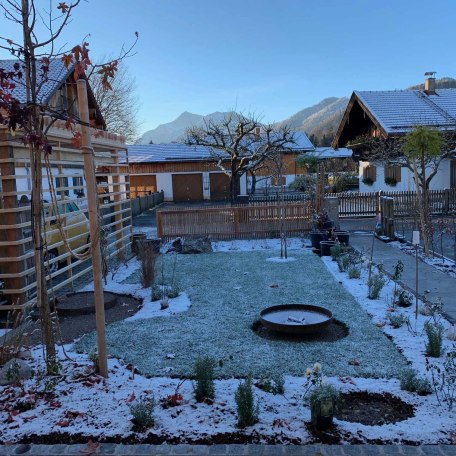 Garten im Winter, © im-web.de/ Gäste-Information Schliersee in der vitalwelt schliersee