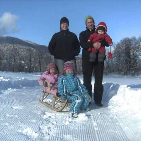 das sind wir: die Familie Kandlinger, &copy; im-web.de/ Tourist-Information Kreuth