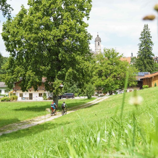 Weyarn Radfahren Miesbacher Oberland, © Dietmar Denger