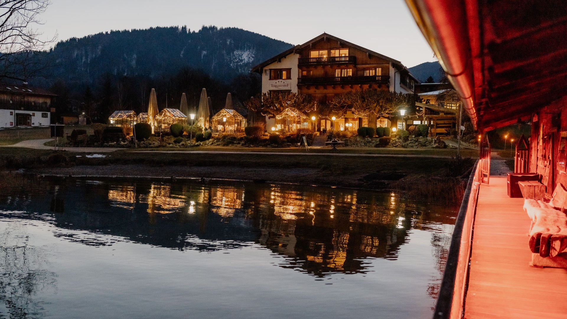 Weihnachtsmarkt_Terrassenhof_BadWiessee_Tegernsee, © Hotel Terrassenhof