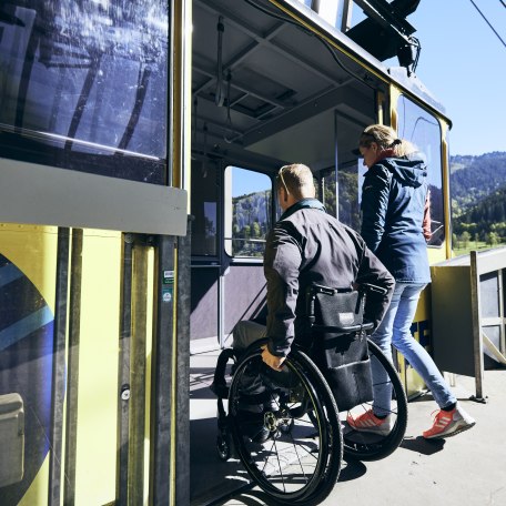 Barrierefrei Wendelsteinbahn, © Urs Golling