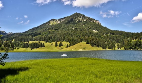 Barrierefreier Wanderweg um den Spitzingsee, © Alpenregion Tegernsee Schliersee