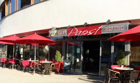 Bistro Papst Eingangsbereich