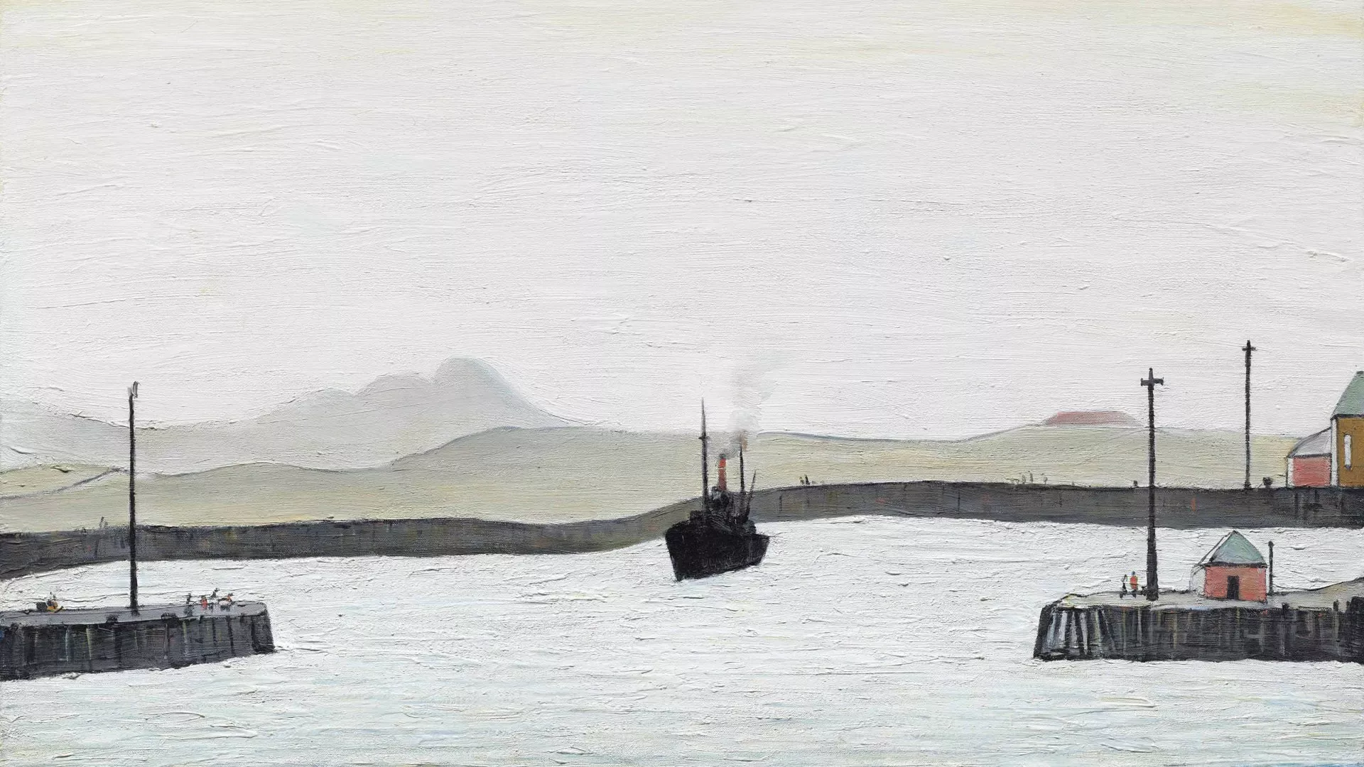 2025_Lory_Harbour Scene, © @Olaf Gulbransson Museum