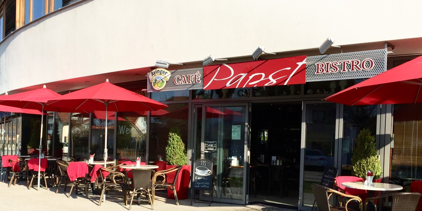Bistro Papst Eingangsbereich