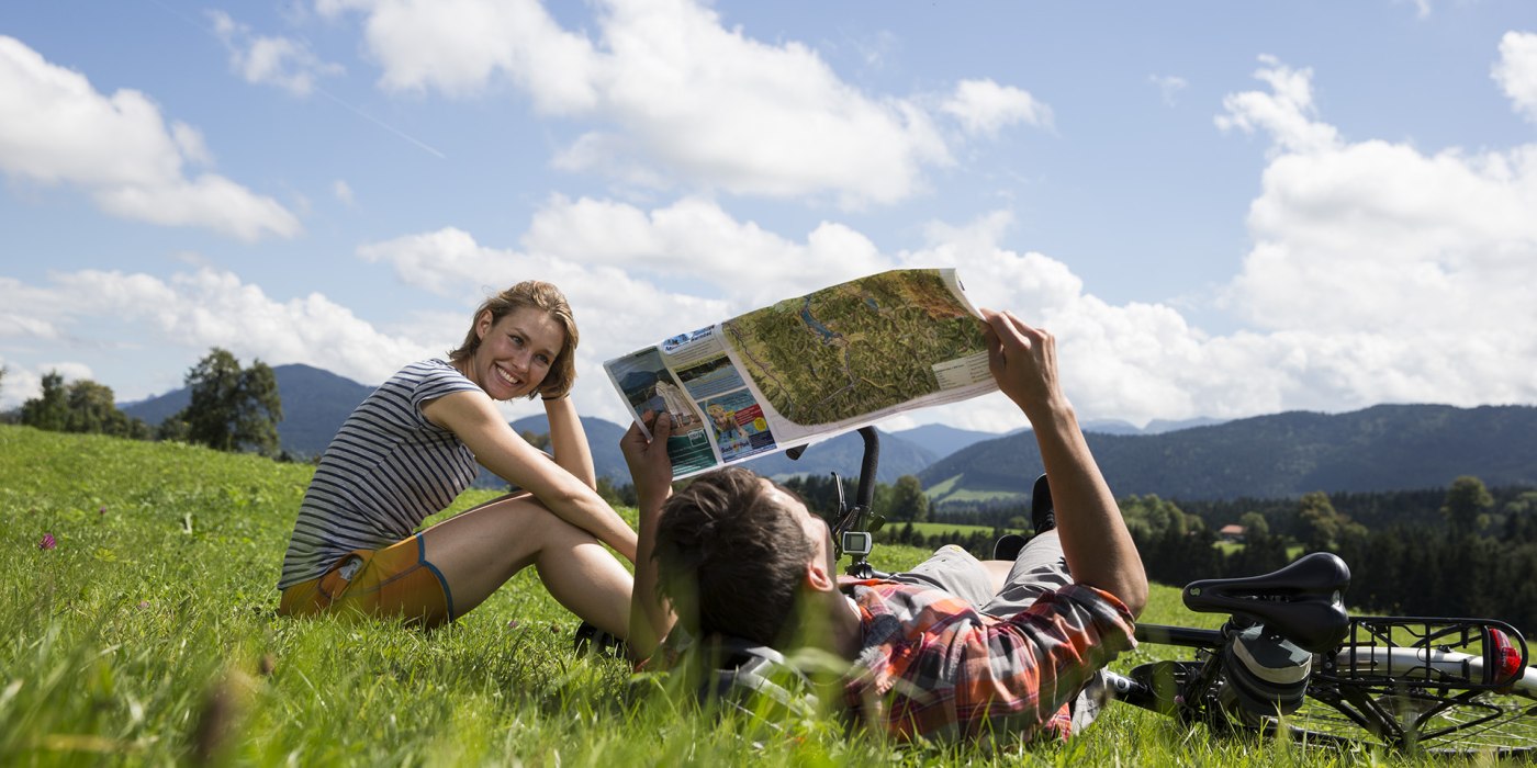 Entspannen und Radeln - ein perfektes Urlaubsduo in der Alpenregion, © Hansi Heckmair