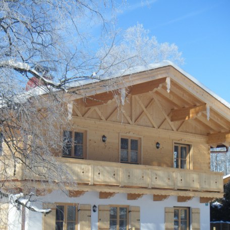 Ansicht Landhaus Winter, &copy; Eigenes Bild Pfatischer