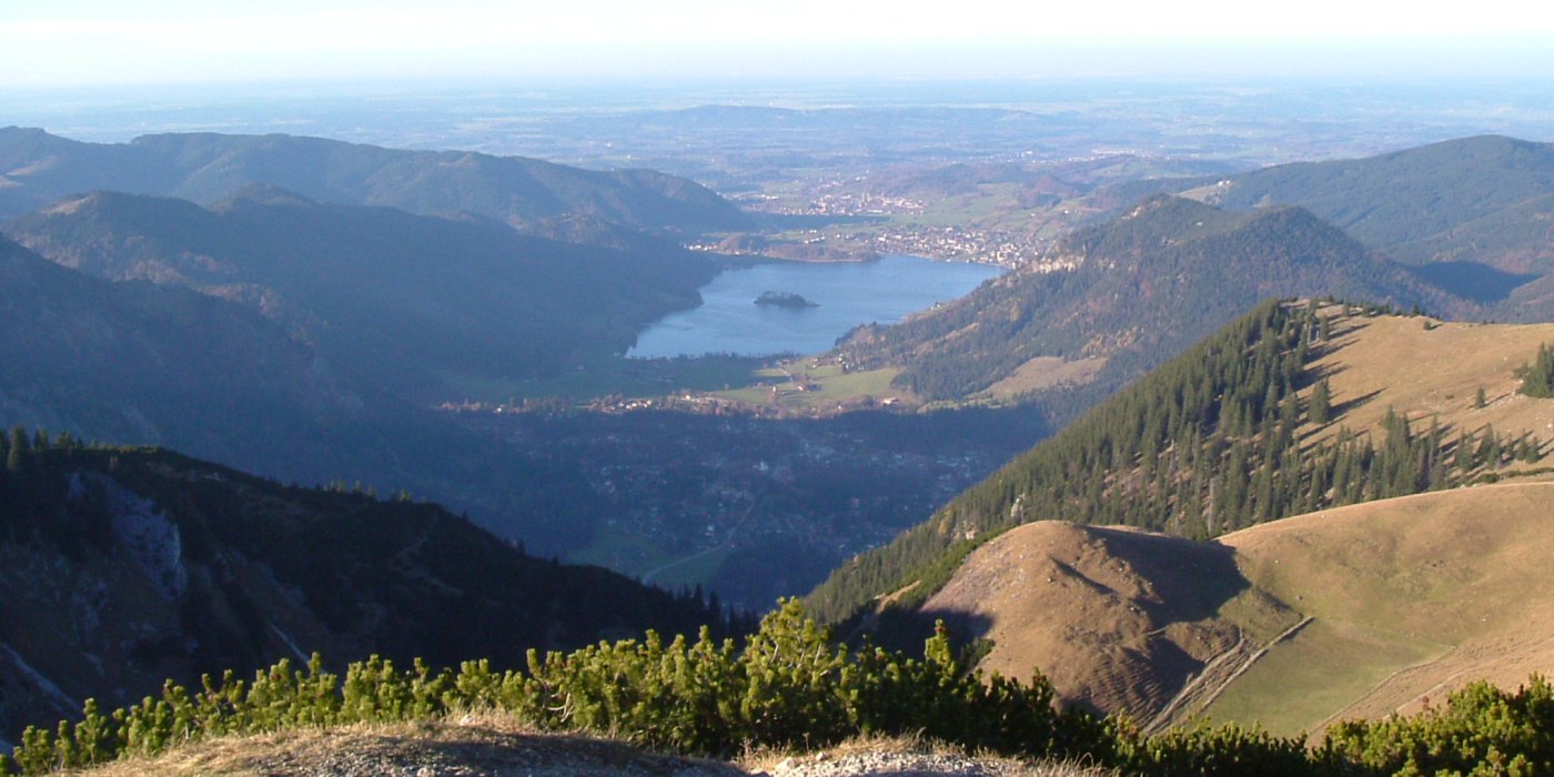 Der Schliersee vom J&auml;gerkamp