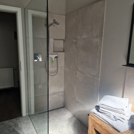 Dusche, © Ferienwohnung Am Prinzensteg
