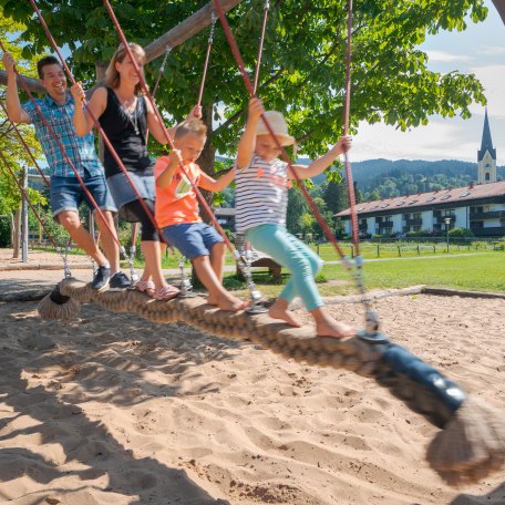 Familie am Schliersee, Spielplatz, © Dietmar Denger