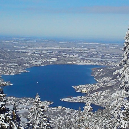 Ausblick vom Wallberg auf´n Tegernsee, © im-web.de/ Regionalentwicklung Oberland Kommunalunternehmen