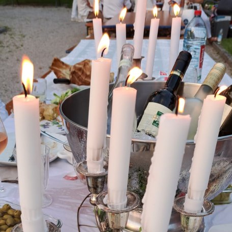 Dinner in White, &copy; C. Zierer