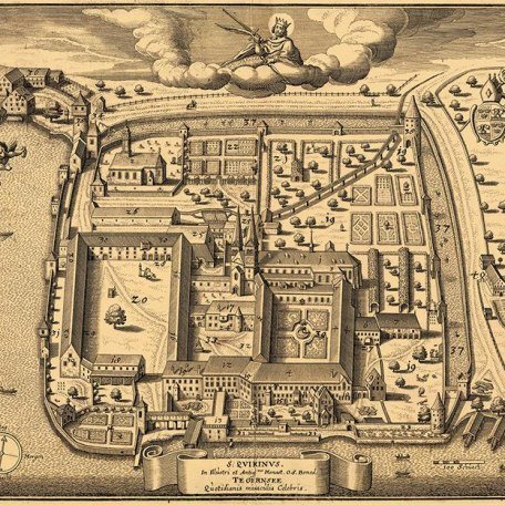 Kupferstich-Kloster-um1640
