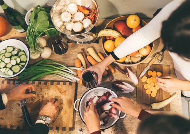 Kochen mit allen Sinnen, &copy; vhs Oberland