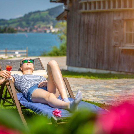 Liegestuhl, © im-web.de/ Gäste-Information Schliersee in der vitalwelt schliersee
