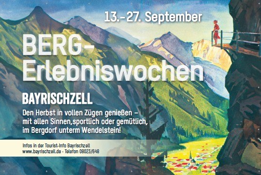 Berg-Erlebniswochen 2026