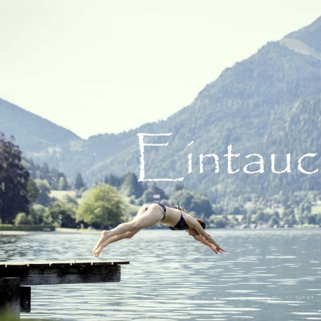 Eintauchen, © im-web.de/ Gäste-Information Schliersee in der vitalwelt schliersee