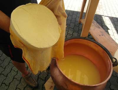 Schauk&auml;sen im Bergsteigerdorf Kreuth, &copy; K&auml;sealm Kreuth