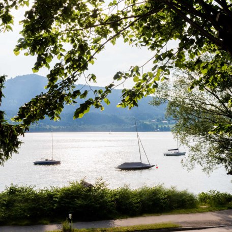 Blick auf die Quirinbucht, © im-web.de/ Tourist-Information Gmund am Tegernsee