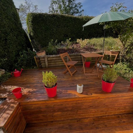 Terrasse, © im-web.de/ Regionalentwicklung Oberland Kommunalunternehmen