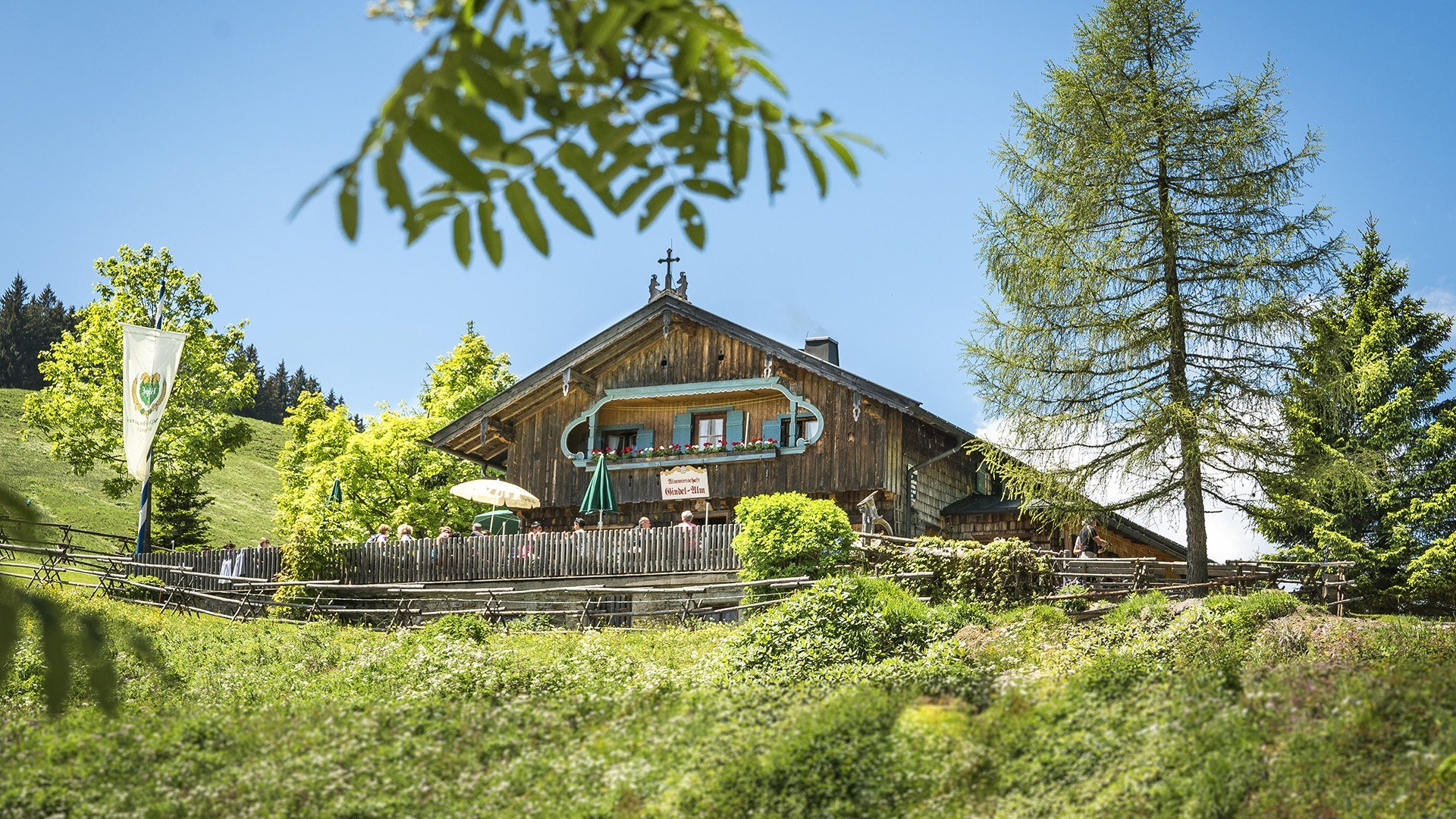 Gindelalm 2 auf dem Prinzenweg zwischen Tegernsee und Schliersee, © Dietmar Denger