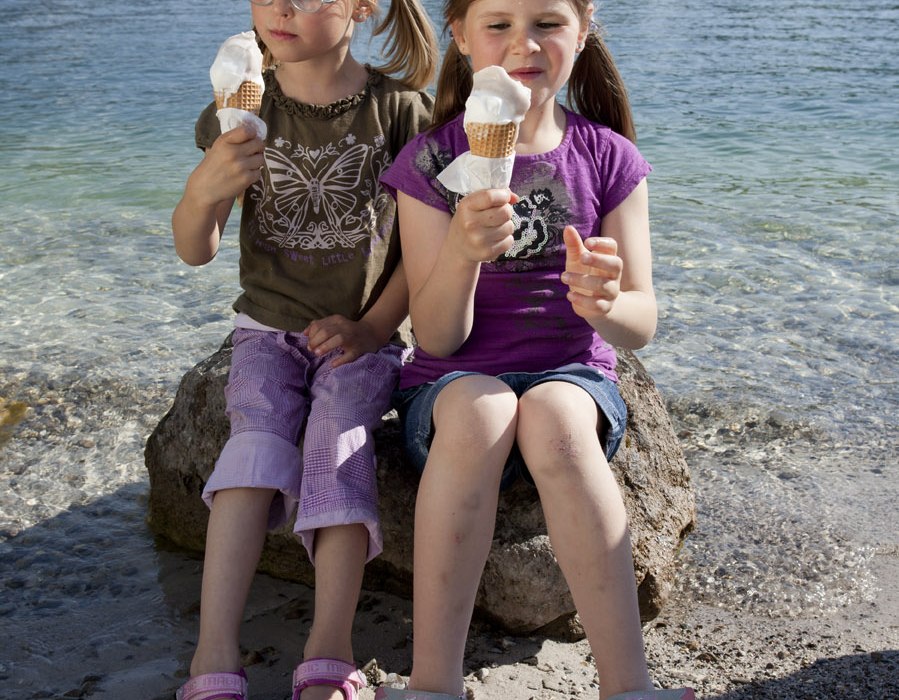Kinder am Tegernseer Seeufer, &copy; Der Tegernsee - Bernd Ritschel