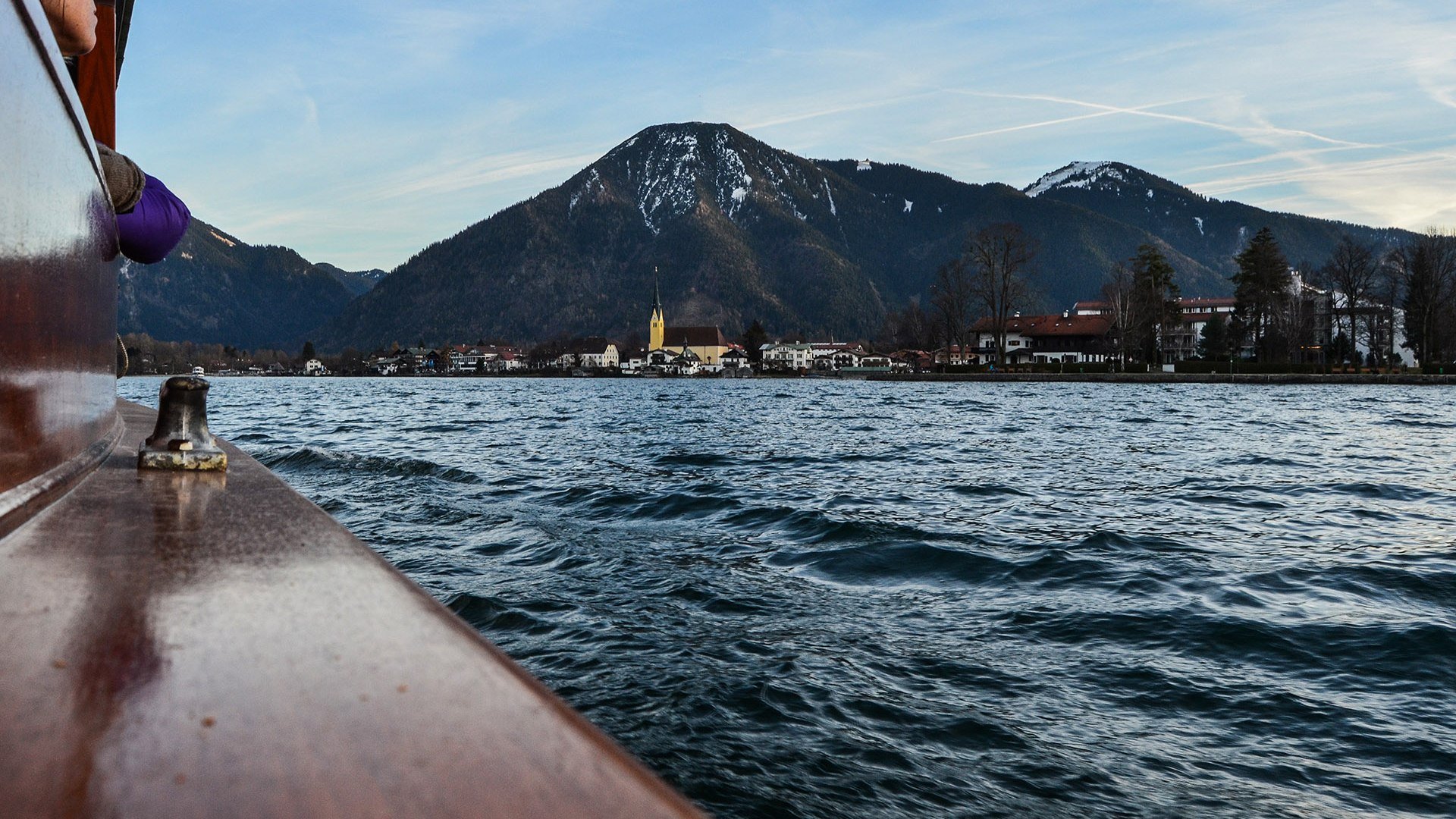 Tegernsee Schiff Winter, © Florian Liebenstein