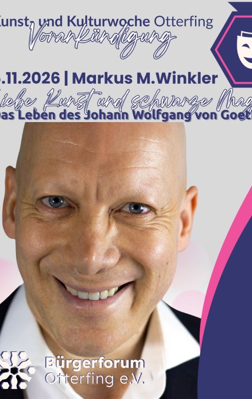 Markus Maria Winkler Kulturwoche Otterfing, © Markus M. Winkler Markus Maria Winkler Kulturwoche Otterfing, © Markus M. Winkler