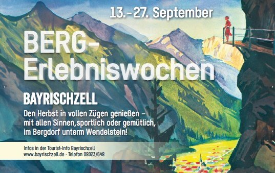 Berg-Erlebniswochen 2026