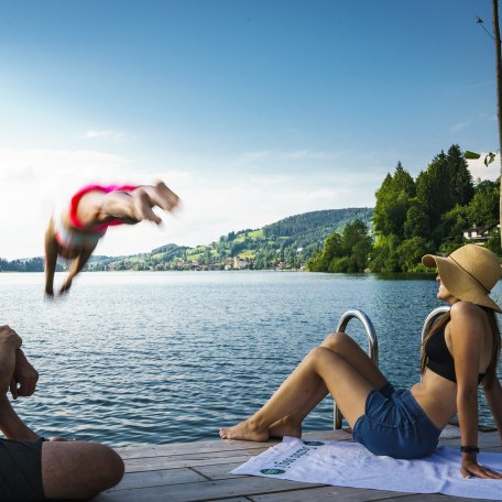 Badesee Oberbayern Schliersee, © Dietmar Denger