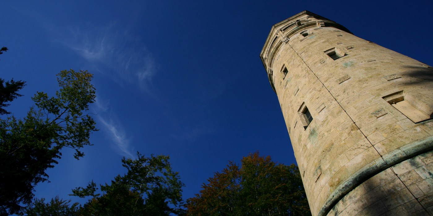 Der Aussichtsturm auf dem Taubenberg