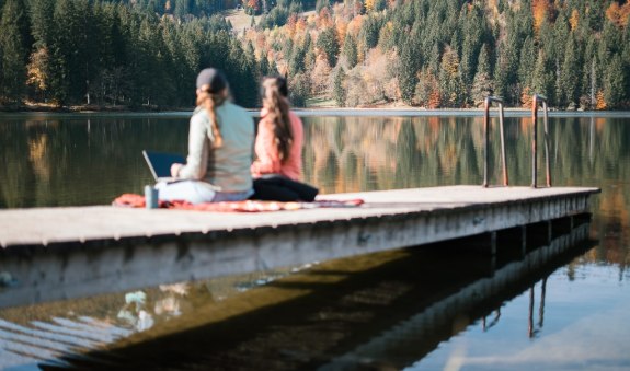 Coworking am Spitzingsee, © Alpenregion Tegernsee Schliersee Coworking am Spitzingsee, © Alpenregion Tegernsee Schliersee