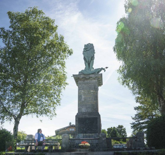 Waakirchen Löwendenkmal, © Dietmar Denger