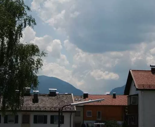 Blick gen Süden aus der Küche, © im-web.de/ Gemeinde Hausham