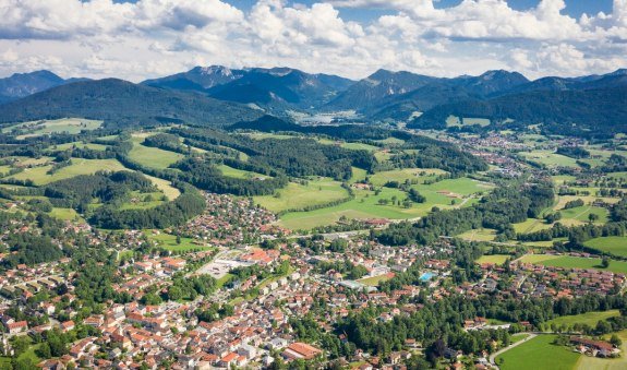 Miesbach von oben, © Alpenregion Tegernsee Schliersee