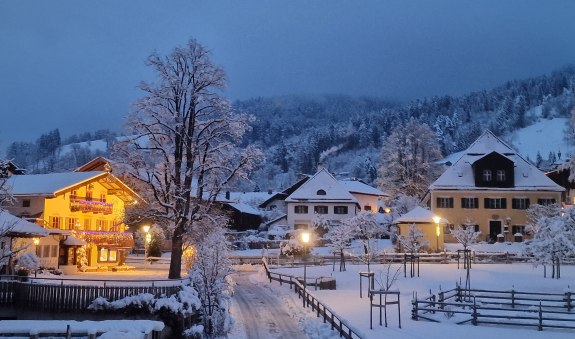 Blick vom Nord-Balkon im Winter, &copy; Ferienwohnung Auszeit am See