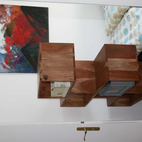 Schlafzimmer mit Doppelbett 1,40 (dient auch als Durchgang zum zweiten Schlafzimmer), © im-web.de/ Gemeinde Hausham